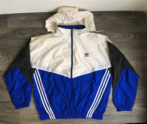 windbreaker herren adidas weiss|Adidas windbreaker vintage.